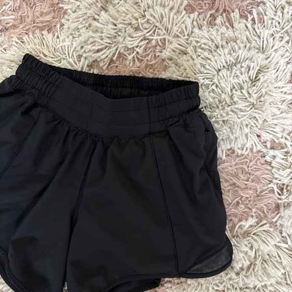 lululemon athletica Black Athletic Hotty Hot Run Shorts   🍋 - Picture 4 of 6
